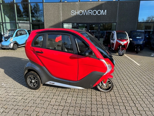 Country II 25 km/t rød (Lithium) - 2 års garanti